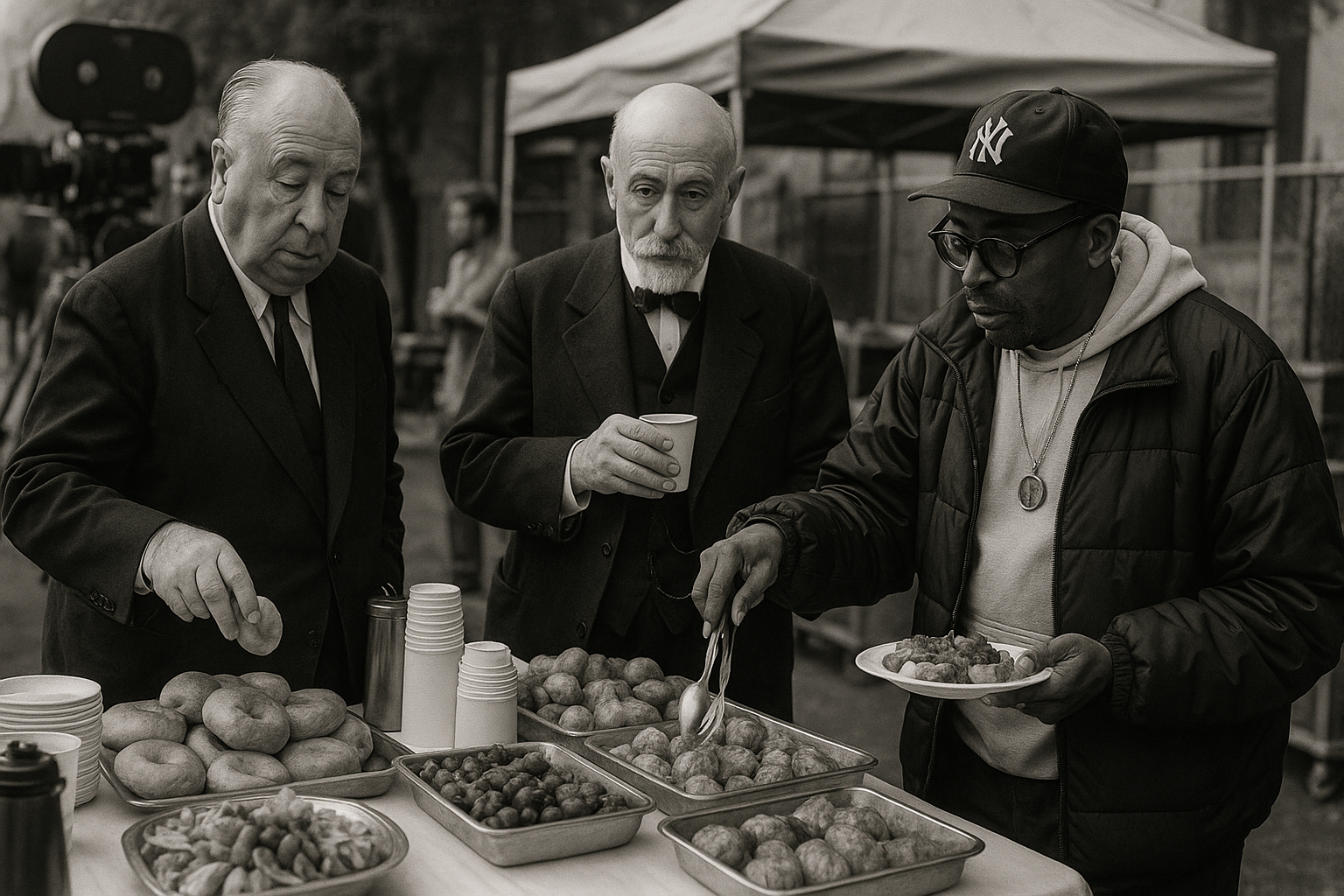 Spike Lee, Hitchcock et George Meliès autour de la table régie
